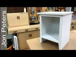 Fill all holes with wood filler and let dry. Make A Bed Side Table End Table Free Plans On My Site Youtube