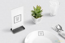 Free Table Menu Mockup Scene Zippypixels Menu Mockup Mockup Restaurant Branding