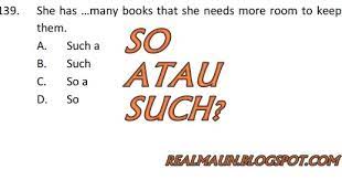 Contoh dc contoh ic contoh kalimat complex sentence. Trik Mengerjakan Soal So That Dan Such That Perkuliahan Asn