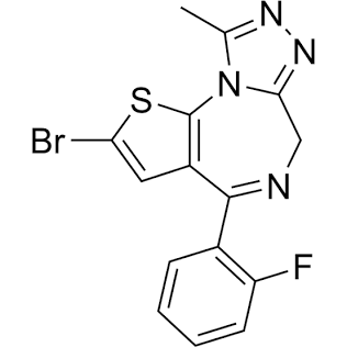 Flubrotizolam Structural Architecture, AI generated