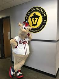 With the washington redskins and cleveland indians both reviewing their team mascot names due to objections of some who think the. The Braves Spread The Love On Valentine S Day Atlanta Mission