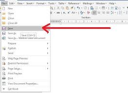 Jelaskan Bagaimana Cara Menyimpan Dokumen Pada Microsoft Word 2003 Brainly Co Id