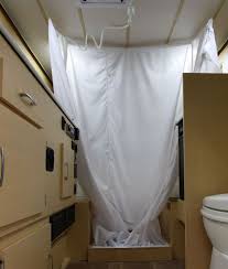 Four Wheel Camper Fleet Self Contained Cool Curtains A Frame Camper Rv Living