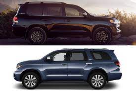 The sequoia is built on a modified tundra frame and is nowhere near the vehicle the lc is. 2020 Toyota Land Cruiser Vs 2020 Toyota Sequoia What S The Difference Autotrader