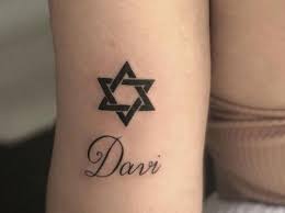 Abstract star of david tattoo. Star Of David Tattoo Meaning And Ideas