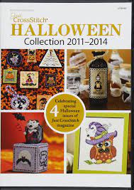 Pansy bunny just hopped inside! Just Crossstitch Halloween Collection 2011 2014 Cd Annie S 9781573677332 Amazon Com Books
