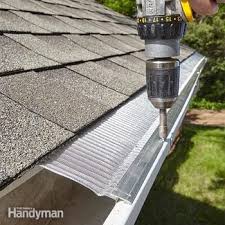 Leafguard's patented design operates on the principle of liquid adhesion to draw water into the gutter while leaves » affordable pricing. Gutter Guards 3 Best Leaf Guard Gutters For The House