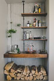 A proper bar at home for the lovers of bar and bottles. 75 Beautiful Small Home Bar Pictures Ideas July 2021 Houzz