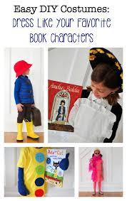 Diy Costumes Inspired By Favorite Book Characters The Chirping Moms Kids Book Character Costumes Book Characters Dress Up Book Character Costumes