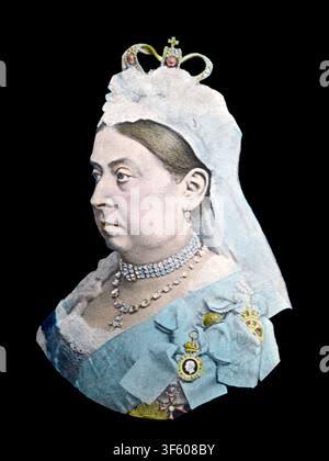 Victoria (1819 – 1901) Queen of the United Kingdom of Great Britain and Ireland from 20 June 1837 until her death. From 1 May 1876 Stock Photo - Alamy