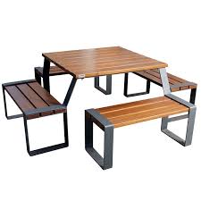 table pique nique marina tres belle table pique nique exterieure pratique et originale meuble metal mobilier exterieur diy meuble garage