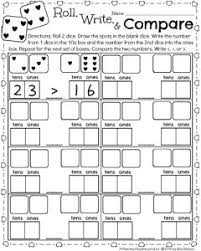 ⭐ math assessments first grademath worksheets incl. 1st Grade Math And Literacy Worksheets For February Planning Playtime