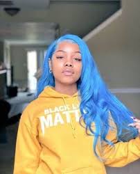 34 Ideas Hair Blue Girl Hairstyles Curly Hair Styles Hair Color Blue Hair Styles