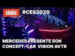 Ces 2020 Mercedes Vision Avtr L Incroyable Concept Car Inspire Par Le Film Avatar Youtube