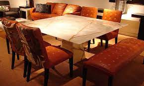 (l) 240cm x (w) 120cm x (h) 76cm. Marble Flooring White Marble Design White Marble Floor Dining Table