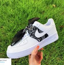 Custom Galaxy Black Air Forces Black Bandana Af1 Nike Air Shoes Nike Shoes Air Force Hype Shoes