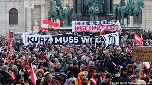 Sorgen sie sich um ihre gesundheit? Proteste In Wien Gegen Corona Massnahmen Aktuell Europa Dw 16 01 2021