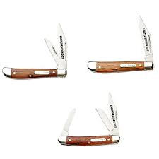 Schrade old timer mariner palanca de bloqueo corte aserrado marlin spike cuchillo de bolsillo herramienta 735ot. Schrade Old Timer 3 Pc Gift Tin Buy Online In Dominica At Dominica Desertcart Com Productid 55556165