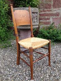 Unrestored £poa more >>> ch wb 46 a good quality arts and crafts childs rocking chair by william birch with an inlaid scene to the top from punch and judy. Set Of Six William Birch Dining Chairs Antiques Atlas