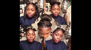 So you want some style in your short hair but without the heat right? 5 Heatless Hairstyles For Short Relaxed Hair Youtube