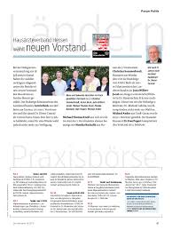 Der hausärzteverband hessen ist ein zusammenschluss von hausärztlich tätigen ärzten aus ganz hessen. Hausarzteverband Hessen Wahlt Neuen Vorstand Forum Politik
