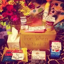 Birthday Care Package Ideas For Girlfriend Idea Off Of The Vow Care Package From My Boyfriend Yesterday Boyfriend Care Package Cute Ideas For Boyfriend Care Package