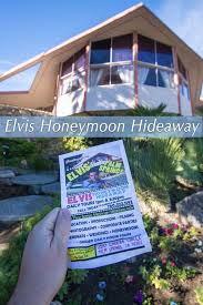 Elvis Honeymoon Hideaway Celebrity Home Tour In Palm Springs California Honeymoon Palm Springs Celebrity Houses