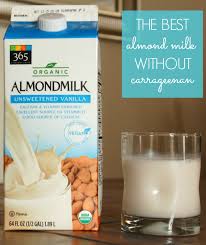 best almond milk without carrageenan
