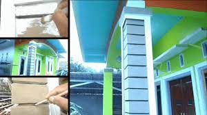 Manggis 168a, caturtunggal depok, sleman, yogyakarta. Proses Pengecatan Tiang Rumah Model Minimalis Warna Mewah Dan Keren Youtube