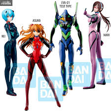 Evangelion 3.0+1.0 asuka and shinji. Asuka Mari Rei Or Eva 01 Figure Ichibansho Evangelion 3 0 1 0 Bandai