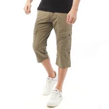 Découvrez aussi nos shorts taille haute et nos shorts en jean, pour un look décontracté et confortable. Kangaroo Poo Pantacourt Homme Kaki Clair