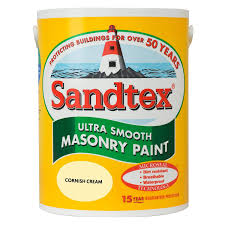 crown sandtex masonry smooth cornish cream