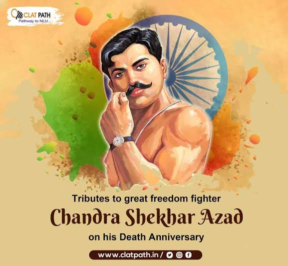 My humble tribute to the most fearless revolutionary freedom fighter Chandra shekhar Azad on his martyrdom