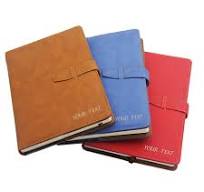 Personalized PU Leather Notebook Diary Business A5 Size ...