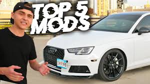 At andy's auto sport, we carry a huge selection of audi a6 parts. Top 5 Mods We Ve Done On The 2017 Audi A4 B9 Youtube
