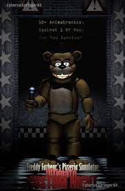 Ultimate Custom Night Poster Sfm Edit By Cyberusspringer03 Fnaf Freddy Fazbear Fnaf Drawings Fnaf Wallpapers