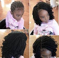 Protective Styling With Gorgeous Crochet Hair Get It Here Https Amzn To 2lbtzds Affi Kids Braided Hairstyles Lil Girl Hairstyles Crochet Braids Hairstyles