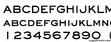 Eyechart Bold Font Download Free Legionfonts