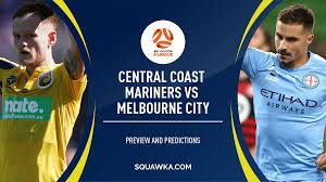 Adelaide united brisbane roar fc central coast mariners macarthur fc melbourne city fc melbourne victory newcastle jets perth glory sydney fc wellington phoenix western sydney. Central Coast Mariners V Melbourne City Prediction Live Stream Confirmed Xis A League