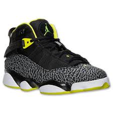 Jordan 6 Rings Black And Blue Release Date Air Jordan 6 Rings Venom Green Kicksonfire Com Jordans For Men Air Jordans Jordans