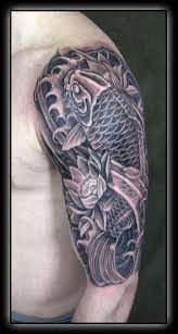 Hello All Today 39 S Entry Is Of A Fun Project I Was Able To Do Recently As A New Client Quot S Firs Sleeve Tattoos Koi Tattoo Sleeve Japanese Sleeve Tattoos