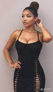 Pin By Virgo Virgo On Hair Bun Bodycon Dress Bun Hairstyles Fashion