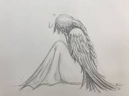 Tired Angel My Pencil Sketch Art Angelart Pencil Angel Art Pencil Sketch Pencil Drawings