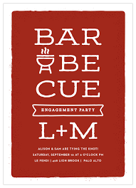 I do bbq engagement party invitations. Bold Bbq Engagement Invitations By Basic Invite