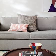 The online retailer, which is perhaps best known for having a very large selection of furniture with soft velvet upholstery, six different colors are available including blush, sapphire, emerald, olive and light grey. Harris Sofa