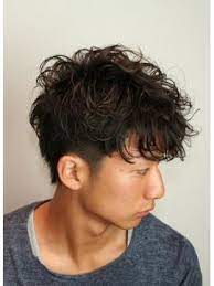 ブックヘアーメイク book hair make ヘアスタイル スタイル名なし ホットペッパービューティー ツーブロック パーマ ヘアカット 髪型 メンズ パーマ