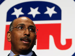 As GOP grumbles, race shields Steele