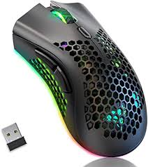Optical mouse the first is an optical mouse. Amazon Com Bengoo Km 1 Wireless Gaming Mouse Computer Mouse With Honeycomb Shell 6 Programmed Buttons 3 Adjustable Dpi Silent Click Usb Receiver Ergonomic Rgb Optical Gamer Mice Mouse For Laptop Pc Mac Computers