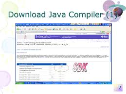 Java se development kit 17.0.1 downloads. 1 Introduction To Java And Applet 2 Download Java Compiler 1 Ppt Download