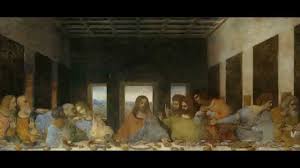La escena recrea la última cena de pascua entre jesús y sus apóstoles, a partir del relato descrito en el evangelio de. L Ultima Cena Di Leonardo Da Vinci Santa Maria Delle Grazie Youtube